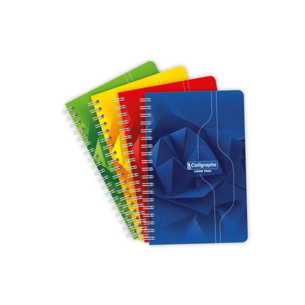 Carnet reliure int&eacute;grale 7000 11&times;17 cm 100 pages petits carreaux 70 g