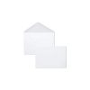 Combin&eacute; Triomphe comprenant 20 Enveloppes Blanches Doubl&eacute;s 90x140mm - Gomm&eacute;es - 130g/m2 + 20 Cartes Bristol Blanches 82x128mm 220g/m2