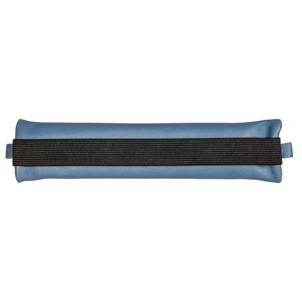 Trousse plate en cuir &agrave; &eacute;lastique Age Bag 20&times;4,5 cm