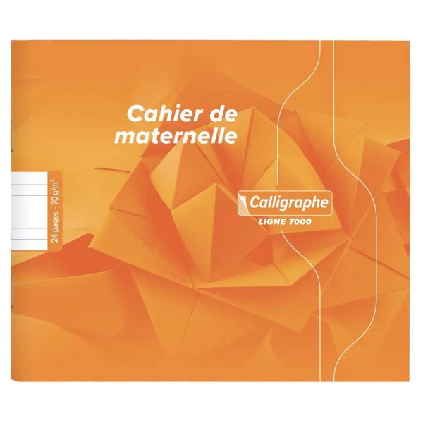 Cahier Maternelles piqu&eacute; &agrave; l&rsquo;italienne 7000 17&times;14,7 cm 24 pages DL 5mm 70 g