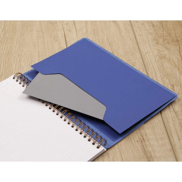 My.Notes Age Bag cahier reliure int&eacute;grale &agrave; marges d&eacute;tachables B5 paysage 120 pages d&eacute;tachables lign&eacute; + cadre en-t&ecirc;te