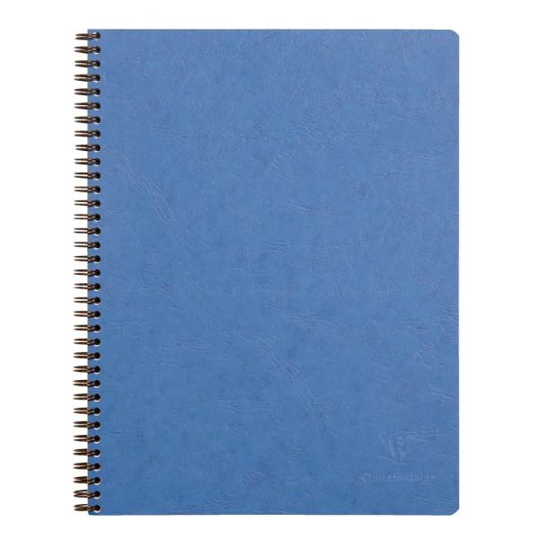 Carnet reliure int&eacute;grale Age Bag A4+ 160 pages d&eacute;tachables perfor&eacute; 4 trous petits carreaux