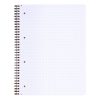 Carnet reliure int&eacute;grale Age Bag A4+ 160 pages d&eacute;tachables perfor&eacute; 4 trous petits carreaux