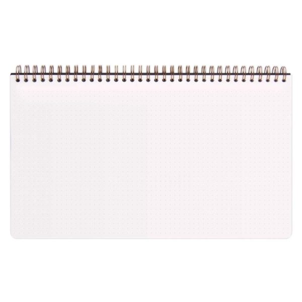 My.weekly.planner Age Bag cahier reliure int&eacute;grale en-t&ecirc;te 29,7&times;17 cm 120 pages d&eacute;tachables Semainier de bureau non dat&eacute; et r&eacute;glure DOT au verso