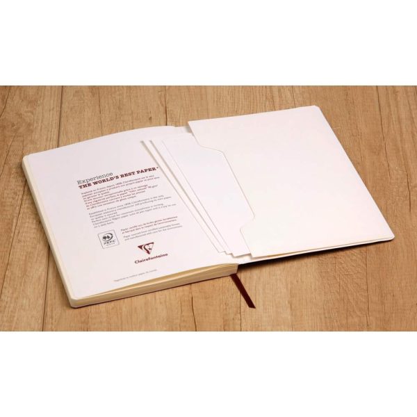 My.Essential Age Bag carnet brochure cousu dos carr&eacute; &agrave; pages num&eacute;rot&eacute;es B5 192 pages lign&eacute; papier ivoire 90 g