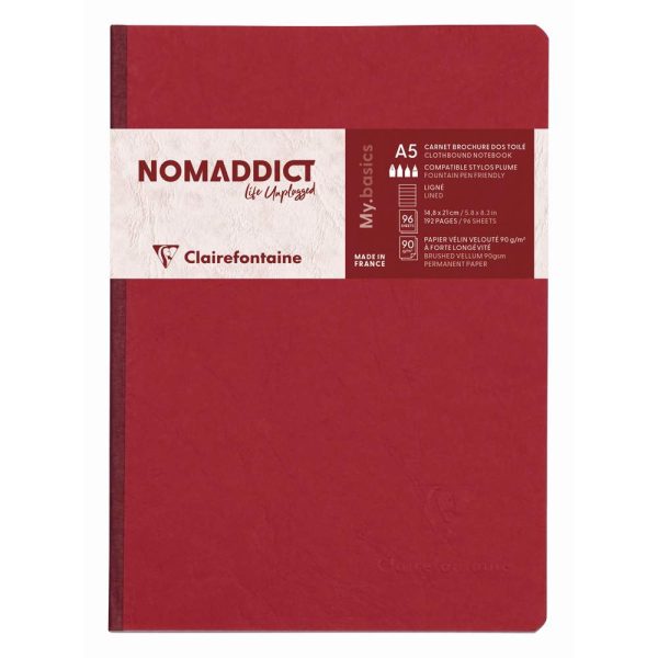 Carnet brochure Age Bag A5 192 pages lign&eacute;