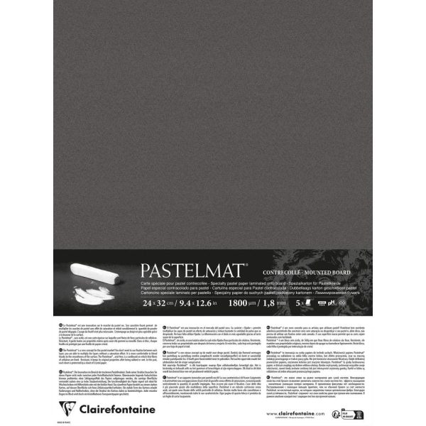 Pastelmat contrecoll&eacute; 5 feuilles 24x32cm
