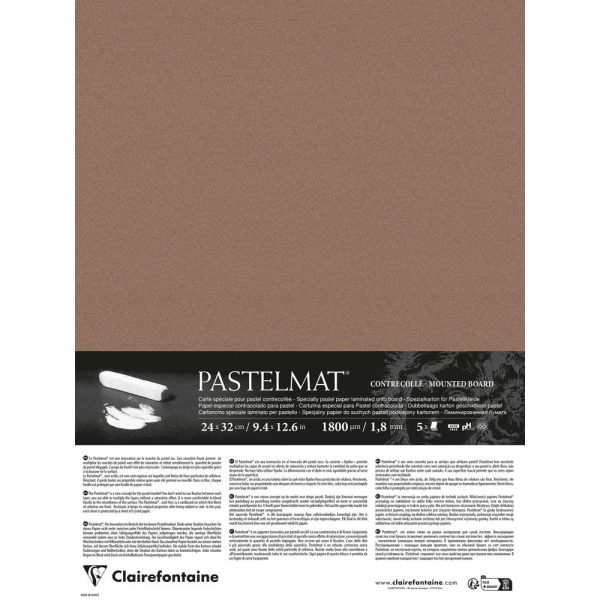 Pastelmat contrecoll&eacute; 5 feuilles 24x32cm
