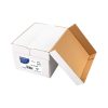 Boite de 500 Pochettes Blanches C5-162x229mm - Auto-Adh&eacute;sives - 90g/m2