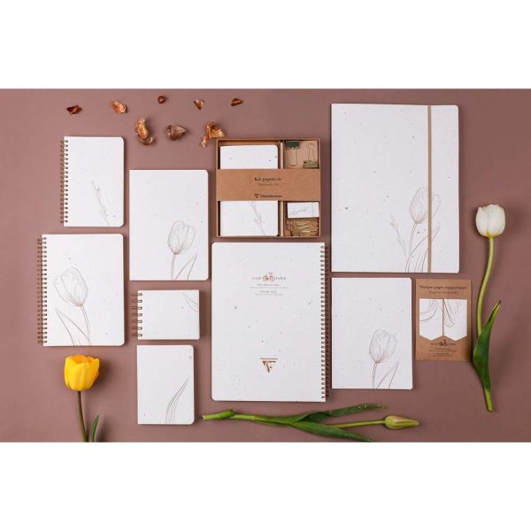 Tulip paper, Set de 2 marque-pages magn&eacute;tiques 10,5&times;15,5cm
