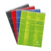 Bloc Pupitre reliure int&eacute;grale en-t&ecirc;te A4 160 pages d&eacute;tachables lign&eacute; + marge
