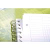 Bind'O Block cahier reliure int&eacute;grale A4+ 160 pages d&eacute;tachables perfor&eacute;es 4 trous petits carreaux + marge et cadre en-t&ecirc;te 4 couleurs de bandes