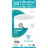 Paquet de 50 Enveloppes Blanches DL2-114x229mm - Gomm&eacute;e M&eacute;canisable - 80g/m2 - pour machine de mise sous pli automatique