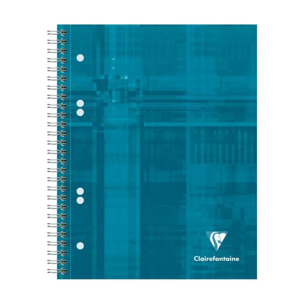 Bind&rsquo;O Block cahier reliure int&eacute;grale A5+ 180 pages d&eacute;tachables perfor&eacute;es 6 trous lign&eacute; + cadre en-t&ecirc;te