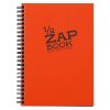 1/2 Zap Book carnet spiral&eacute; 80F A5 80g