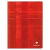 Cahier reliure int&eacute;grale 24x32 cm 180 pages grands carreaux