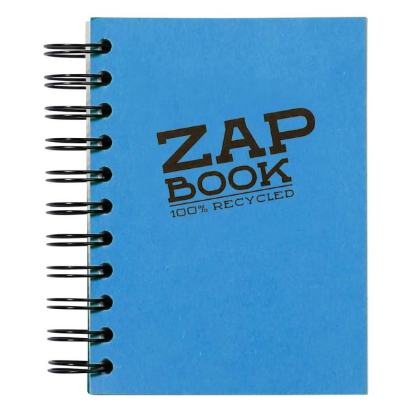Zap Book carnet spiral&eacute; 160F A6 80g