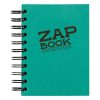 Zap Book carnet spiral&eacute; 160F A6 80g