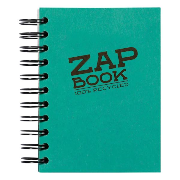 Zap Book carnet spiral&eacute; 160F A6 80g
