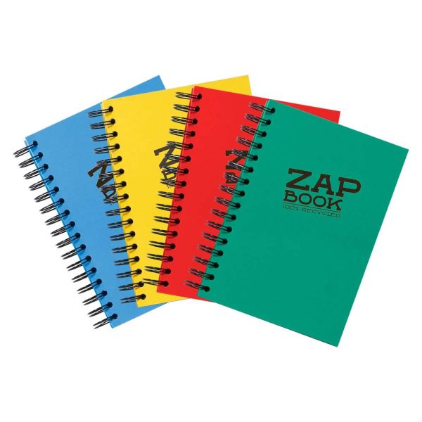 Zap Book carnet spiral&eacute; 160F A5 80g