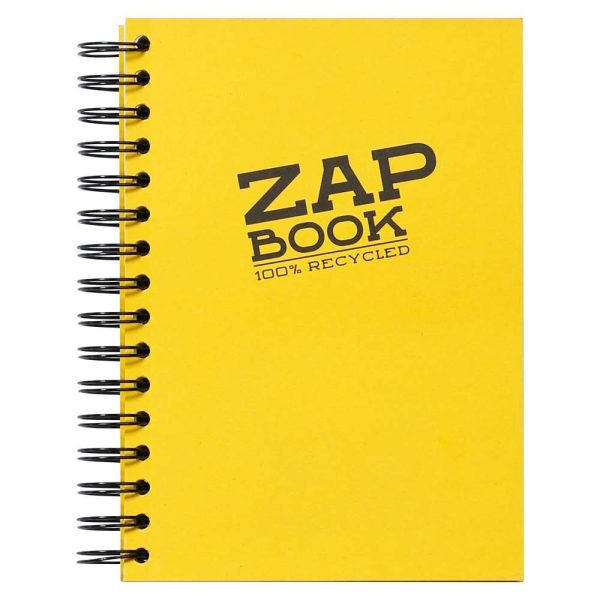 Zap Book carnet spiral&eacute; 160F A5 80g