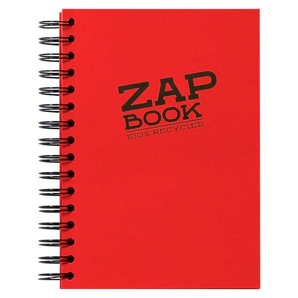 Zap Book carnet spiral&eacute; 160F A5 80g