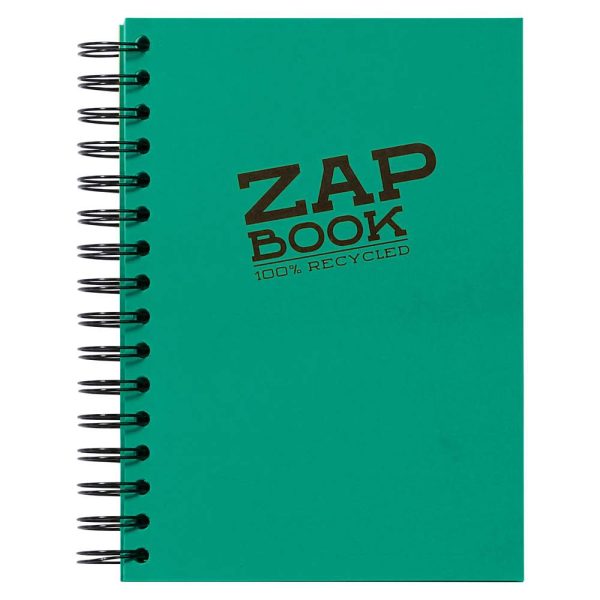 Zap Book carnet spiral&eacute; 160F A5 80g