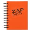 Zap Book carnet spiral&eacute; 160F A6 80g