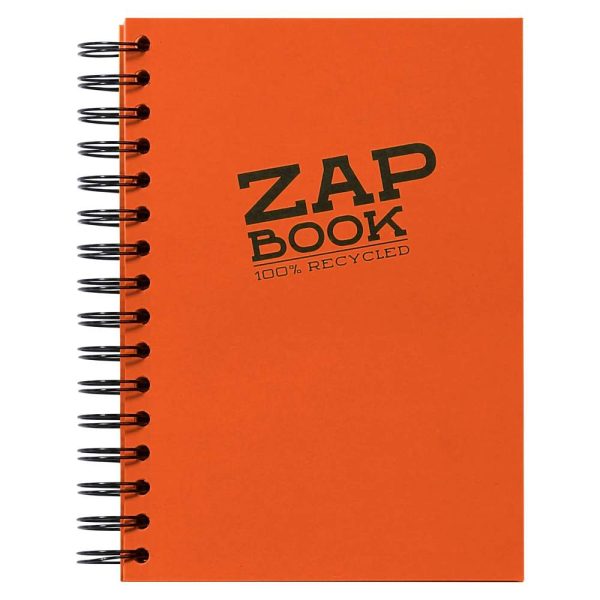Zap Book carnet spiral&eacute; 160F A5 80g
