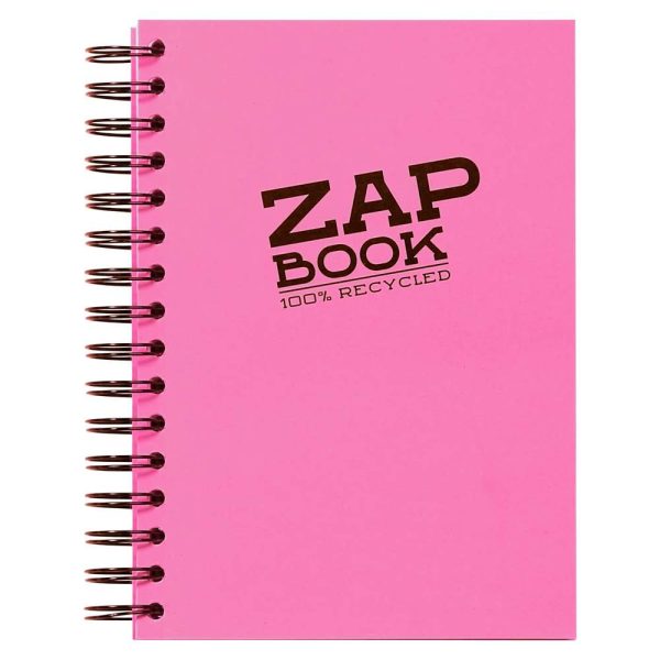 Zap Book carnet spiral&eacute; 160F A5 80g