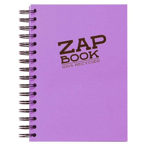 Zap Book carnet spiral&eacute; 160F A5 80g