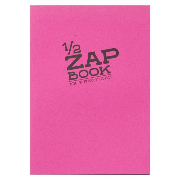 1/2 Zap Book carnet coll&eacute; 80F A5 80g