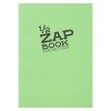 1/2 Zap Book carnet coll&eacute; 80F A5 80g