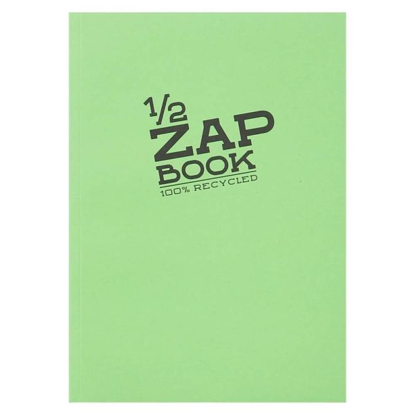 1/2 Zap Book carnet coll&eacute; 80F A5 80g