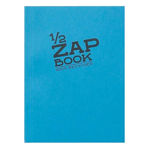 1/2 Zap Book carnet coll&eacute; 80F A6 80g