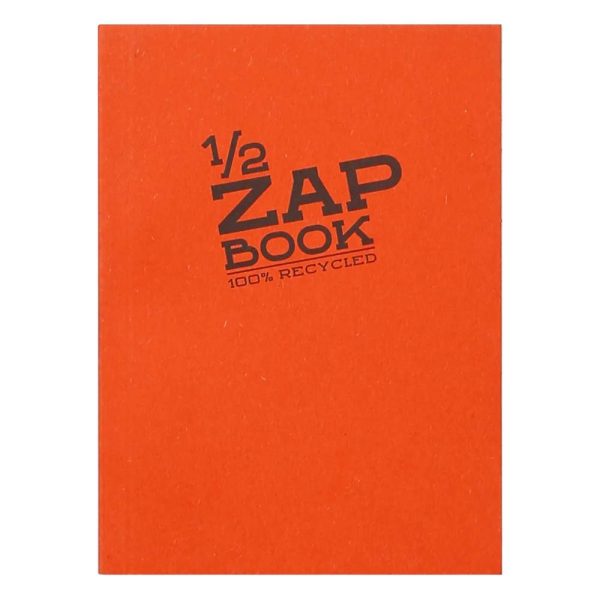 1/2 Zap Book carnet coll&eacute; 80F A6 80g