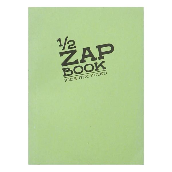 1/2 Zap Book carnet coll&eacute; 80F A6 80g