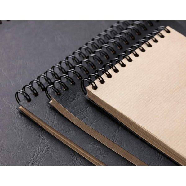 Kraft album spiral&eacute; 60F A4 90g