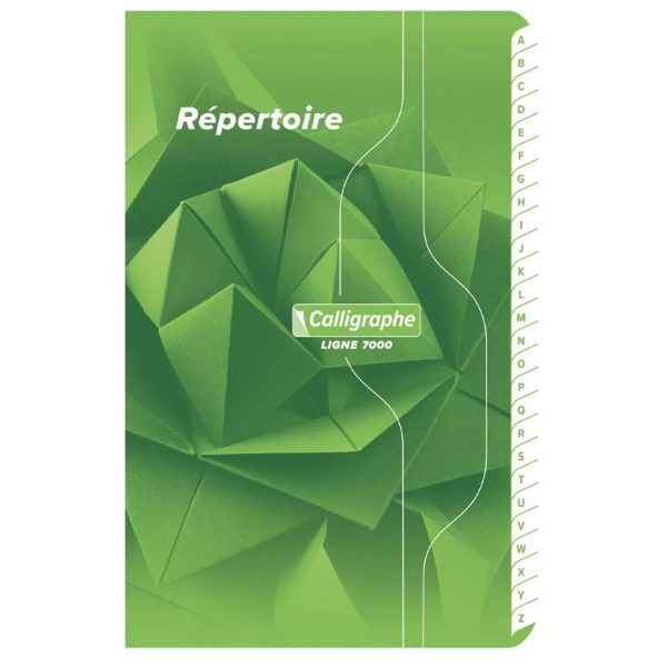 R&eacute;pertoire piqu&eacute; 7000 11&times;17 cm 96 pages petits carreaux 70 g