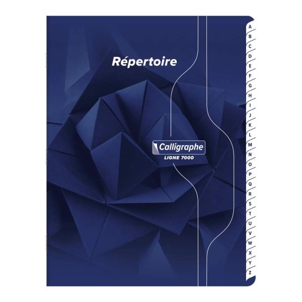 R&eacute;pertoire piqu&eacute; 7000 17&times;22 cm 96 pages petits carreaux 70 g