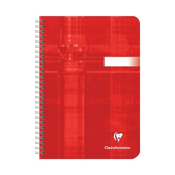 Cahier reliure int&eacute;grale A5 100 pages grands carreaux