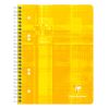 Cahier reliure int&eacute;grale A5+ 160 pages d&eacute;tachables perfor&eacute;es 6 trous lign&eacute;