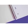 Cahier reliure int&eacute;grale A5+ 160 pages d&eacute;tachables perfor&eacute;es 6 trous lign&eacute;