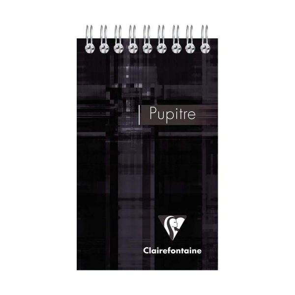 Bloc Pupitre reliure int&eacute;grale en-t&ecirc;te 8,5x14cm 160 pages d&eacute;tachables lign&eacute;