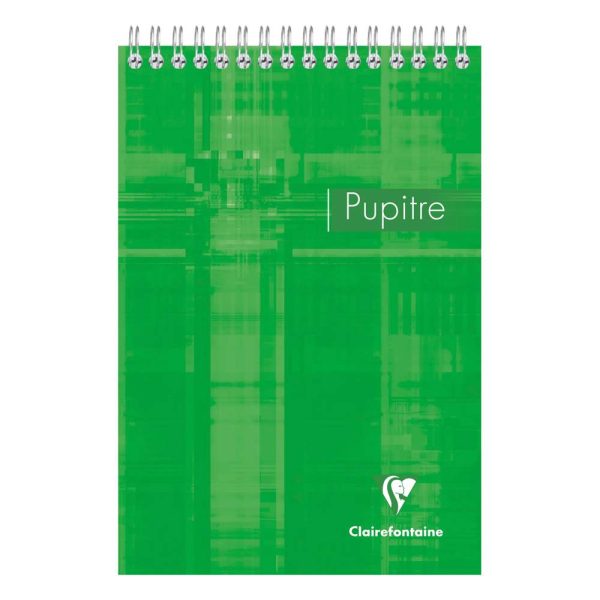 Bloc Pupitre reliure int&eacute;grale en-t&ecirc;te A5 160 pages d&eacute;tachables lign&eacute;
