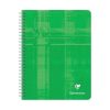 Cahier reliure int&eacute;grale 17x22 cm 224 pages petits carreaux