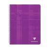 Cahier reliure int&eacute;grale 17x22 cm 224 pages petits carreaux