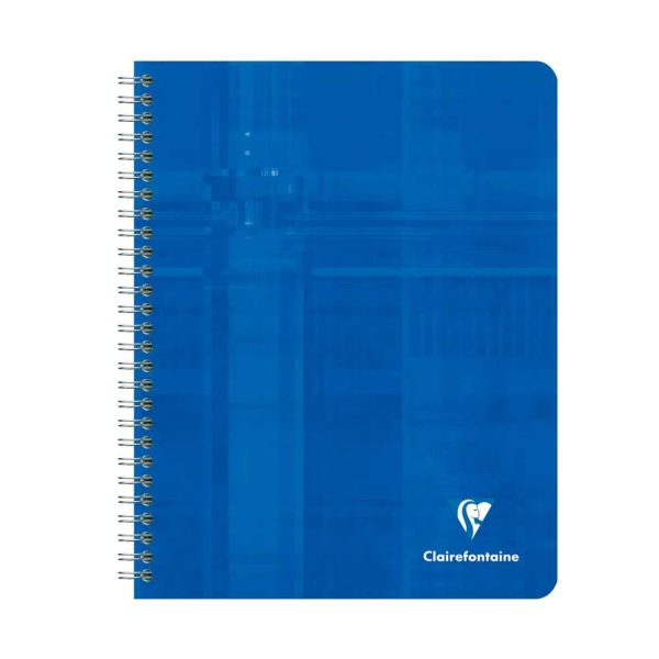 Cahier reliure int&eacute;grale 16,5x21cm 120 pages lign&eacute; + marge