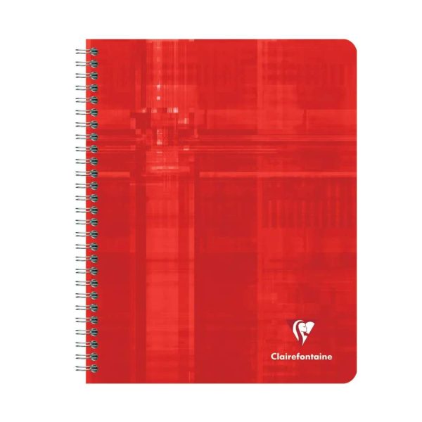 Cahier reliure int&eacute;grale 16,5x21cm 180 pages lign&eacute; + marge