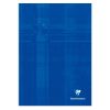 Cahier brochure rembord&eacute;e rigide A4 192 pages grands carreaux